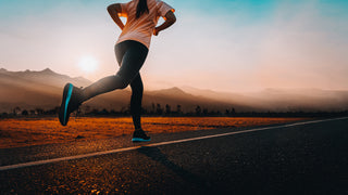 The Exercise Toolbox - A runner at sunset.