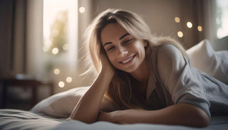 A woman used the Sleep Toolbox to get a sound nights sleep an wake up refreshed.