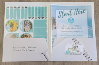 The Ultimate Vision Board Kit with Goal Setting Workbook. - KickAssAndHaveALife