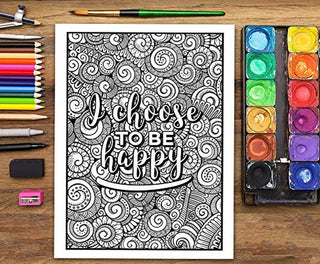 An Inspirational Colouring Book for Everyone: Be Fearless in the Pursuit of What Sets Your Soul on Fire - KickAssAndHaveALife