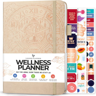 Elevate Your Well-being with the Legend Wellness Planner & Food Journal - KickAssAndHaveALife