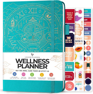 Elevate Your Well-being with the Legend Wellness Planner & Food Journal - KickAssAndHaveALife