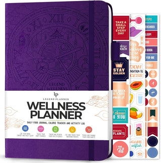 Elevate Your Well-being with the Legend Wellness Planner & Food Journal - KickAssAndHaveALife