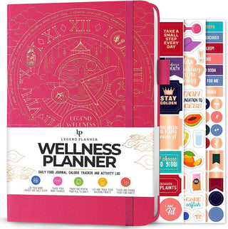 Elevate Your Well-being with the Legend Wellness Planner & Food Journal - KickAssAndHaveALife