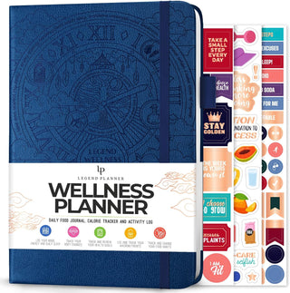 Elevate Your Well-being with the Legend Wellness Planner & Food Journal - KickAssAndHaveALife