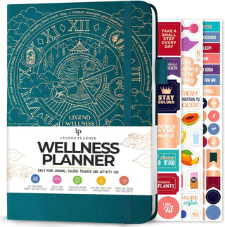 Elevate Your Well-being with the Legend Wellness Planner & Food Journal - KickAssAndHaveALife