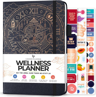 Elevate Your Well-being with the Legend Wellness Planner & Food Journal - KickAssAndHaveALife
