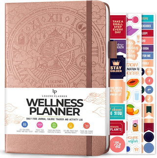Elevate Your Well-being with the Legend Wellness Planner & Food Journal - KickAssAndHaveALife