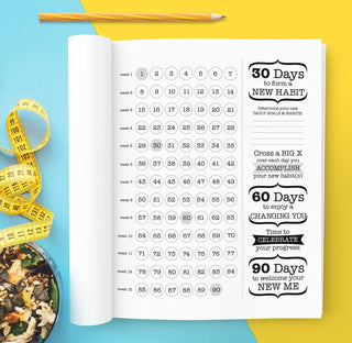 Hello New Me: a Daily Food and Exercise Journal to Help You Become the Best Version of Yourself, (90 Days Meal and Activity Tracker) - KickAssAndHaveALife