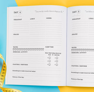 Hello New Me: a Daily Food and Exercise Journal to Help You Become the Best Version of Yourself, (90 Days Meal and Activity Tracker) - KickAssAndHaveALife