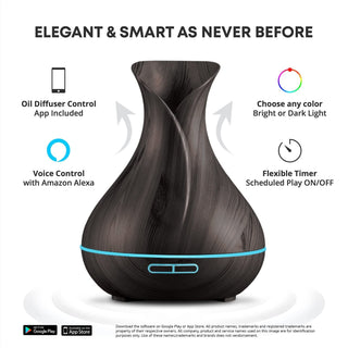 Smart Essential Oil Aromatherapy Humidifier - KickAssAndHaveALife