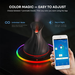 Smart Essential Oil Aromatherapy Humidifier - KickAssAndHaveALife