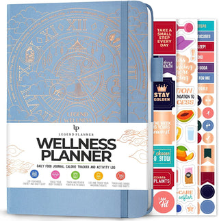Elevate Your Well-being with the Legend Wellness Planner & Food Journal - KickAssAndHaveALife