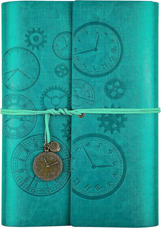 Timeless Elegance: Travel Journal Refillable Leather Writing Journal with Lined Page - KickAssAndHaveALife